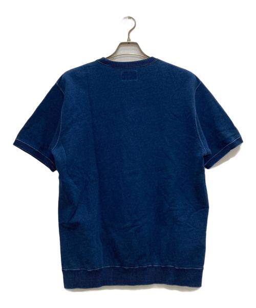 stussy（ステューシー）stussy (ステューシー) 半袖スウェット インディゴ サイズ:Lの古着・服飾アイテム