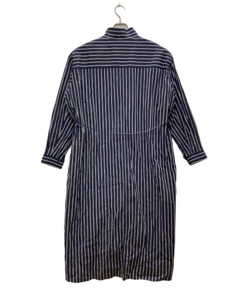 journal standard luxe（ジャーナルスタンダード ラックス）journal standard luxe (ジャーナルスタンダード ラックス) ストライプシャツワンピース ネイビー サイズ:FREE 未使用品の古着・服飾アイテム