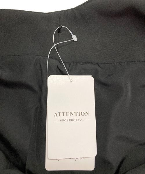 Spick and Span（スピック＆スパン）Spick and Span (スピックアンドスパン) バックル付きダブルクロスジャンスカ ブラック サイズ:38 未使用品の古着・服飾アイテム