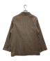 JOURNAL STANDARD relume (ジャーナルスタンダード レリューム) ダブルフロントチェックジャケット ブラウン サイズ:38 未使用品：8000円