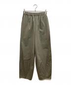 JOURNAL STANDARD relumeジャーナルスタンダード レリューム）の古着「コットンツイルイージーカーブパンツ」｜オリーブ