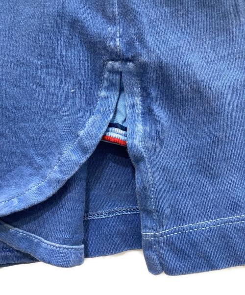 MONCLER（モンクレール）MONCLER (モンクレール) ポロシャツ ブルー サイズ:Lの古着・服飾アイテム