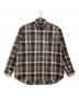 THE NORTH FACE（ザ ノース フェイス）の古着「ロングスリーブマドラスシャツ」｜ブラウン×グリーン