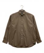 THE NORTH FACEザ ノース フェイス）の古着「ロングスリーブハーフドームシャツ」｜ブラウン