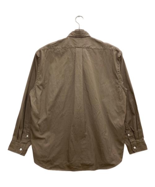 THE NORTH FACE（ザ ノース フェイス）THE NORTH FACE (ザ ノース フェイス) ロングスリーブハーフドームシャツ ブラウン サイズ:Ｌの古着・服飾アイテム