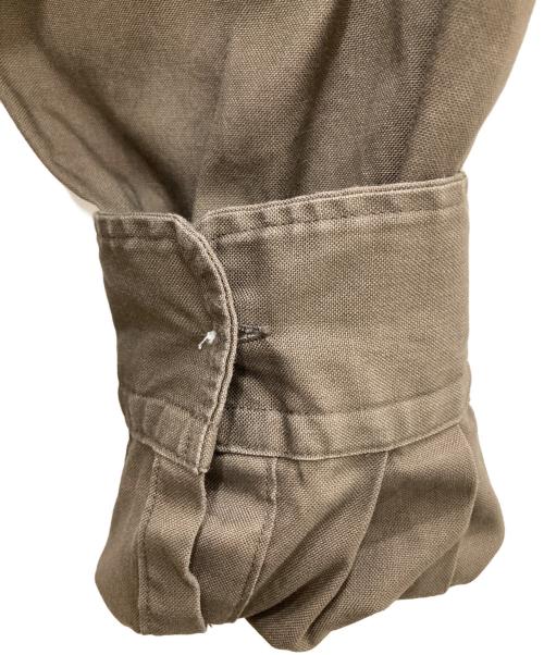 THE NORTH FACE（ザ ノース フェイス）THE NORTH FACE (ザ ノース フェイス) ロングスリーブハーフドームシャツ ブラウン サイズ:Ｌの古着・服飾アイテム