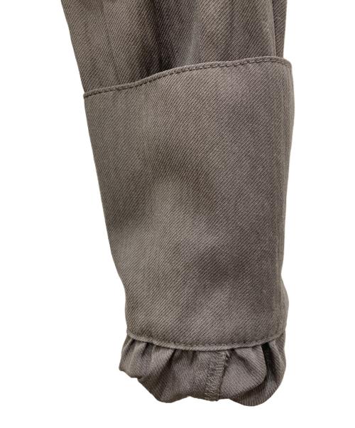 Noble（ノーブル）Noble (ノーブル) フレンチカルゼナローラインワンピース ブラウン サイズ:36の古着・服飾アイテム