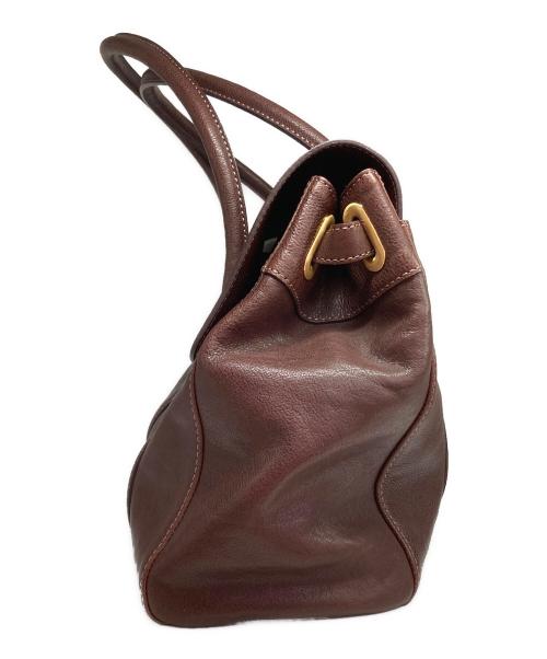 土屋鞄（ツチヤカバン）土屋鞄 (ツチヤカバン) アジール エディターズトートバッグ ブラウンの古着・服飾アイテム