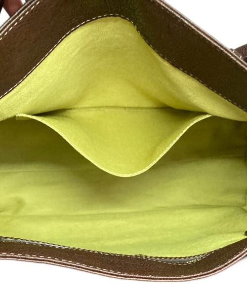 土屋鞄（ツチヤカバン）土屋鞄 (ツチヤカバン) アジール エディターズトートバッグ ブラウンの古着・服飾アイテム