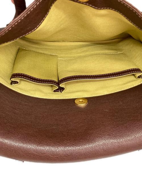 土屋鞄（ツチヤカバン）土屋鞄 (ツチヤカバン) アジール エディターズトートバッグ ブラウンの古着・服飾アイテム