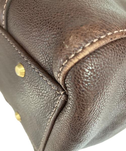 土屋鞄（ツチヤカバン）土屋鞄 (ツチヤカバン) アジール エディターズトートバッグ ブラウンの古着・服飾アイテム