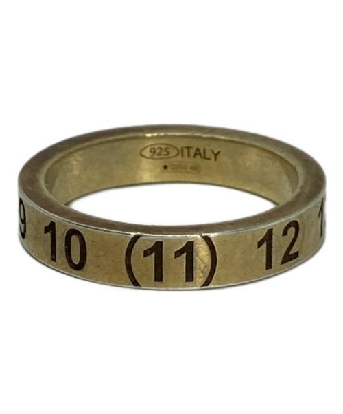 Maison Margiela（メゾンマルジェラ）Maison Margiela (メゾンマルジェラ) ナンバリングリング ゴールド サイズ:15号の古着・服飾アイテム