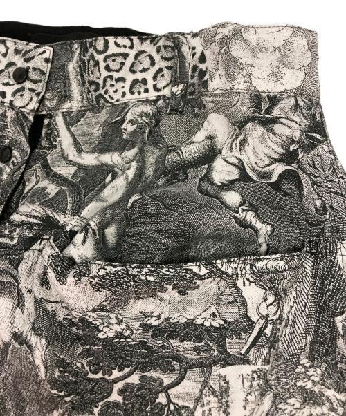 DIESEL（ディーゼル）DIESEL (ディーゼル) long skirt Maksi sijonas Juoda cs/ロングスカート グレー サイズ:26の古着・服飾アイテム