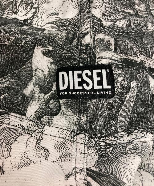 DIESEL（ディーゼル）DIESEL (ディーゼル) long skirt Maksi sijonas Juoda cs/ロングスカート グレー サイズ:26の古着・服飾アイテム