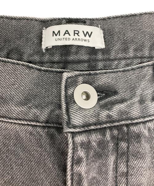 MARW UNITED ARROWS（マルゥ ユナイテッドアローズ）MARW UNITED ARROWS (マルゥ ユナイテッドアローズ) デニムワイドパンツ インディゴ サイズ:38の古着・服飾アイテム