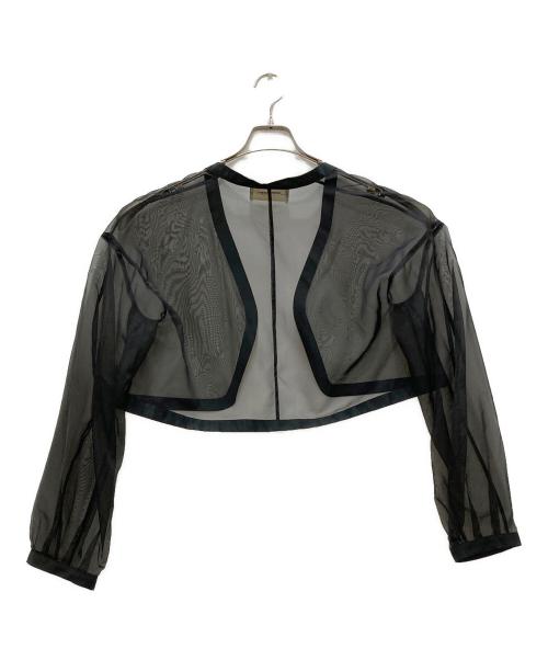 AEWEN MATOPH（イウエン マトフ）AEWEN MATOPH (イウエン マトフ) シアージャケット ブラック サイズ:表記無の古着・服飾アイテム