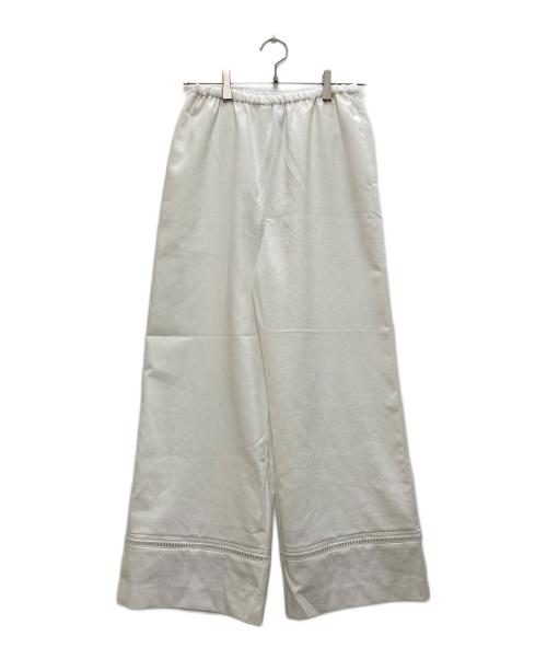UNITED ARROWS TOKYO（ユナイテッドアローズトウキョウ）UNITED ARROWS TOKYO (ユナイテッドアローズトウキョウ) Spiree Asami/イージーパンツ ホワイト サイズ:38の古着・服飾アイテム