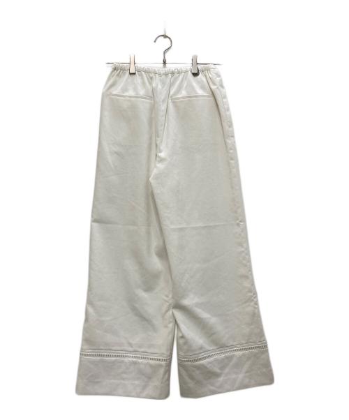 UNITED ARROWS TOKYO（ユナイテッドアローズトウキョウ）UNITED ARROWS TOKYO (ユナイテッドアローズトウキョウ) Spiree Asami/イージーパンツ ホワイト サイズ:38の古着・服飾アイテム