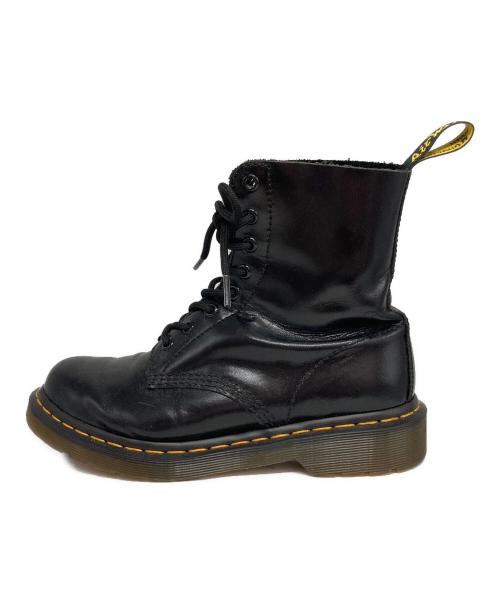 Dr.Martens（ドクターマーチン）Dr.Martens (ドクターマーチン) 8ホールブーツ ブラック サイズ:24の古着・服飾アイテム