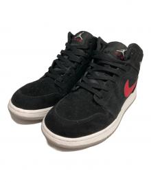 NIKE（ナイキ）の古着「AIR JORDAN 1 MID/エアジョーダン１ミッド」｜ブラック