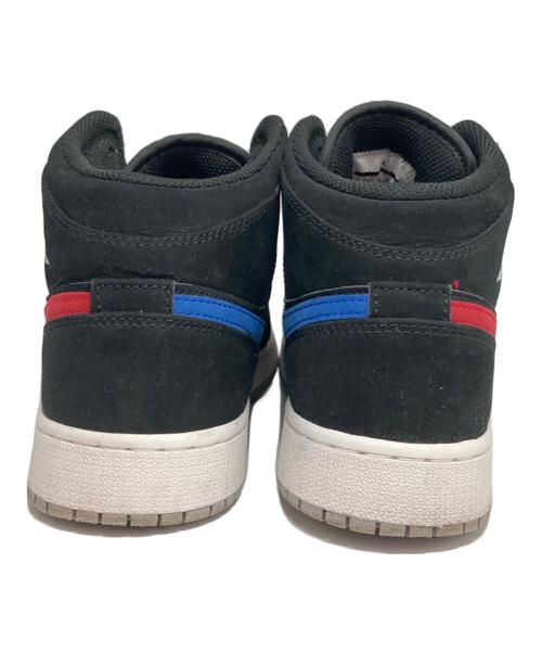 NIKE（ナイキ）NIKE (ナイキ) AIR JORDAN 1 MID/エアジョーダン１ミッド ブラック サイズ:24.5CMの古着・服飾アイテム