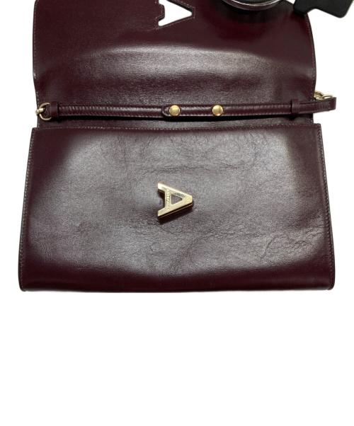 ANTEPRIMA（アンテプリマ）ANTEPRIMA (アンテプリマ) ターンロックレザーワンショルダーバッグ レッドの古着・服飾アイテム