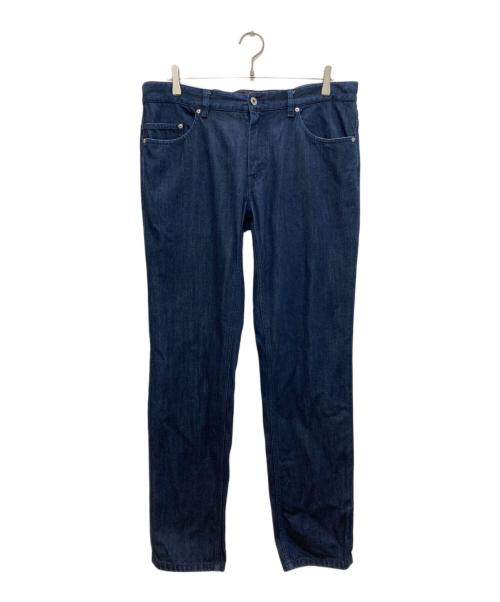 ERMENEGILDO ZEGNA（エルメネジルド・ゼニア）ERMENEGILDO ZEGNA (エルメネジルド・ゼニア) デニムパンツ インディゴ サイズ:W36の古着・服飾アイテム