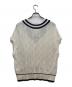 Traditional Weatherwear (トラディショナルウェザーウェア) ケーブルチルデン  Vネック ニットベスト ホワイト サイズ:Ｓ：5000円