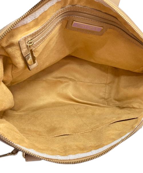 JIMMY CHOO（ジミーチュウ）JIMMY CHOO (ジミーチュウ) ハンドバッグ ベージュの古着・服飾アイテム