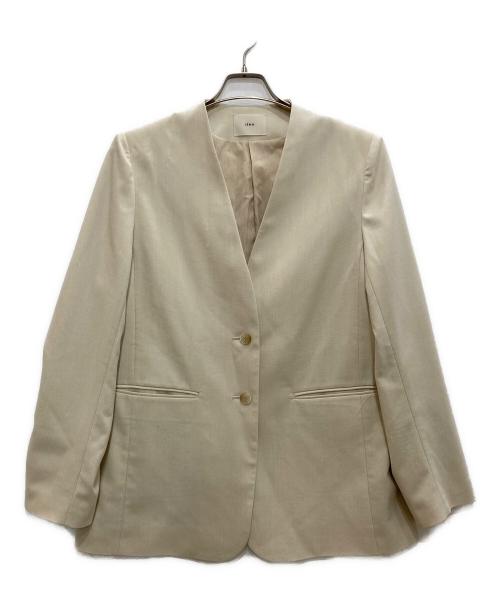 IENA（イエナ）IENA (イエナ) ヘビージョーゼット ジャケット ベージュ サイズ:38の古着・服飾アイテム