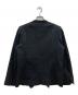 FRAMeWORK (フレームワーク) 綿麻キャンバスノーカラージャケット ブラック サイズ:38：7000円