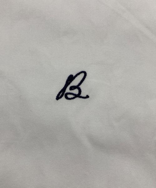 MADISON BLUE（マディソンブルー）MADISON BLUE (マディソンブルー) ROUND COLLAR FRILL SH L.OX/ラウンドカラーフリルシャツ ホワイト サイズ:Ｓの古着・服飾アイテム