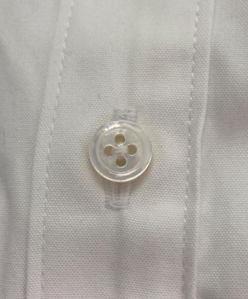 MADISON BLUE（マディソンブルー）MADISON BLUE (マディソンブルー) ROUND COLLAR FRILL SH L.OX/ラウンドカラーフリルシャツ ホワイト サイズ:Ｓの古着・服飾アイテム