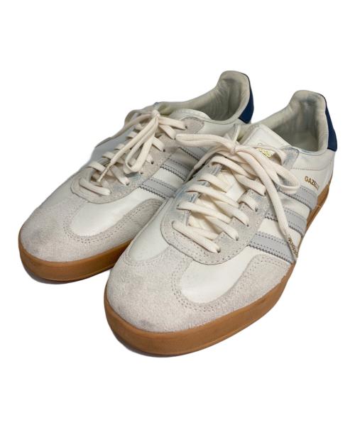 adidas（アディダス）adidas (アディダス) BEAUTY&YOUTH (ビューティーアンドユース) ローカットスニーカー ホワイト×ネイビー サイズ:27.5cmの古着・服飾アイテム