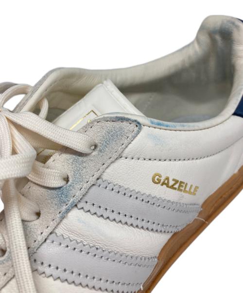 adidas（アディダス）adidas (アディダス) BEAUTY&YOUTH (ビューティーアンドユース) ローカットスニーカー ホワイト×ネイビー サイズ:27.5cmの古着・服飾アイテム