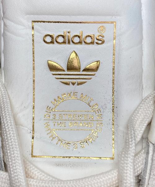 adidas（アディダス）adidas (アディダス) BEAUTY&YOUTH (ビューティーアンドユース) ローカットスニーカー ホワイト×ネイビー サイズ:27.5cmの古着・服飾アイテム