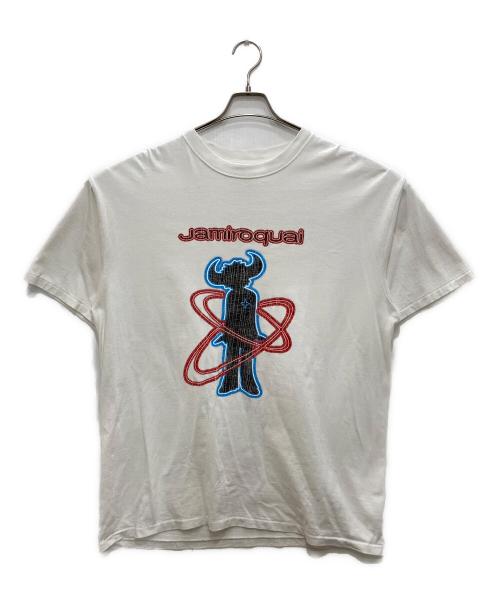 Insonnia Projects（インソニアプロジェクト）Insonnia Projects (インソニアプロジェクト) JAMIROQUAI COSMIC GIRL TEE ホワイト サイズ:3の古着・服飾アイテム