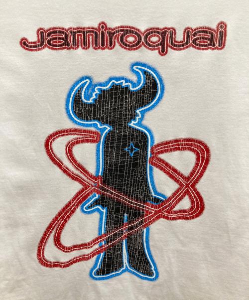 Insonnia Projects（インソニアプロジェクト）Insonnia Projects (インソニアプロジェクト) JAMIROQUAI COSMIC GIRL TEE ホワイト サイズ:3の古着・服飾アイテム