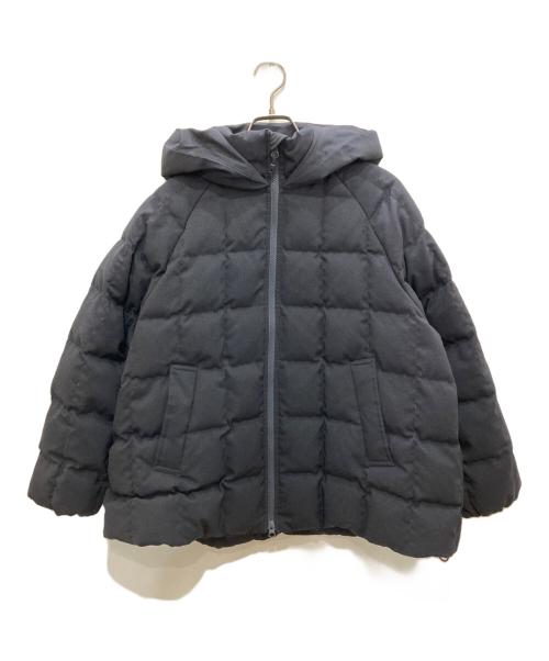 DANTON（ダントン）DANTON (ダントン) スクエアキルトAラインダウンジャケット ブラック サイズ:Ｓの古着・服飾アイテム