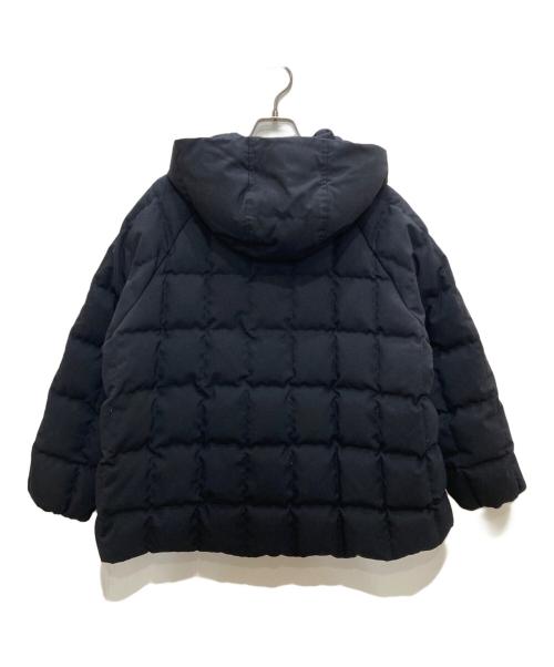 DANTON（ダントン）DANTON (ダントン) スクエアキルトAラインダウンジャケット ブラック サイズ:Ｓの古着・服飾アイテム