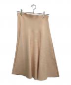 CELINEセリーヌ）の古着「スカート」｜ベージュ