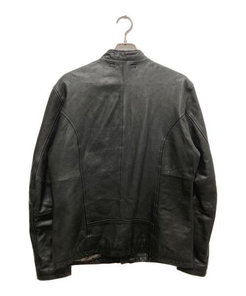 AVIREX（アヴィレックス）AVIREX (アヴィレックス) レザージャケット ブラック サイズ:XLの古着・服飾アイテム