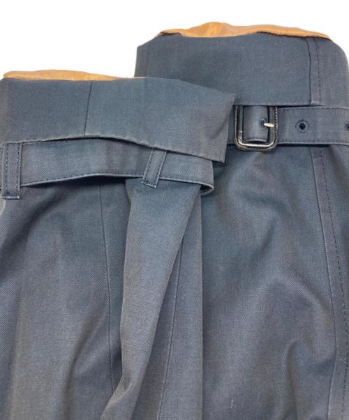 Aquascutum（アクアスキュータム）Aquascutum (アクアスキュータム) トレンチコート ネイビー サイズ:表記無の古着・服飾アイテム
