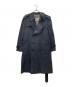Aquascutum（アクアスキュータム）の古着「トレンチコート」｜ネイビー