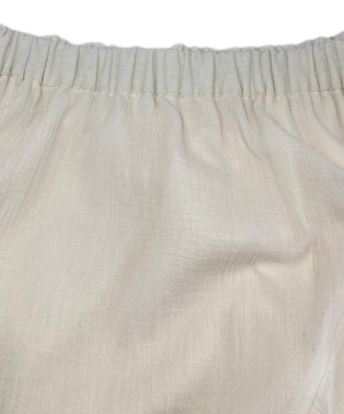 Lily Brown（リリーブラウン）Lily Brown (リリーブラウン) コットンラッフルティアードスカート ホワイト サイズ:Freeの古着・服飾アイテム