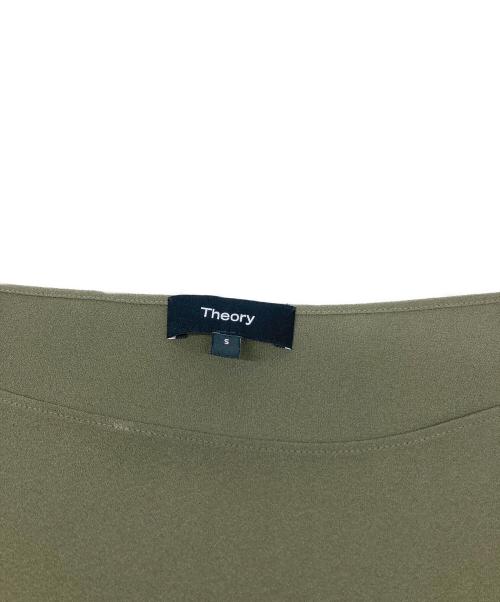 theory（セオリー）theory (セオリー) Prime GGT Straight Top/プライムGGTストレートトップ カーキの古着・服飾アイテム