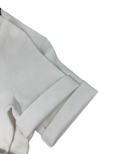 theory（セオリー）theory (セオリー) Wooster Crepe Knit Links Links Tee/ウースタークリープニットリンクスリンクスティー ホワイト サイズ:Ｓの古着・服飾アイテム