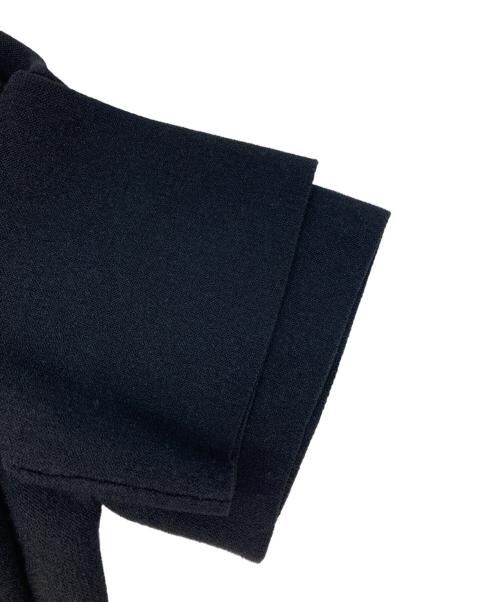 theory（セオリー）theory (セオリー) Wooster Crepe Knit Links Links Tee/ウースタークリープニットリンクスリンクスティー ブラック サイズ:Sの古着・服飾アイテム