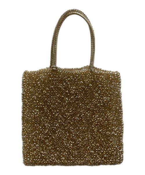 ANTEPRIMA（アンテプリマ）ANTEPRIMA (アンテプリマ) ワイヤーハンドバッグ ベージュの古着・服飾アイテム