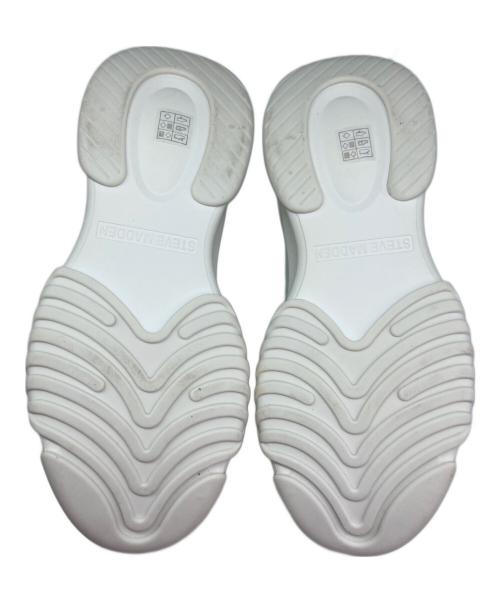 STEVE MADDEN（スティーブマデン）STEVE MADDEN (スティーブマデン) スニーカー ホワイト サイズ:37の古着・服飾アイテム